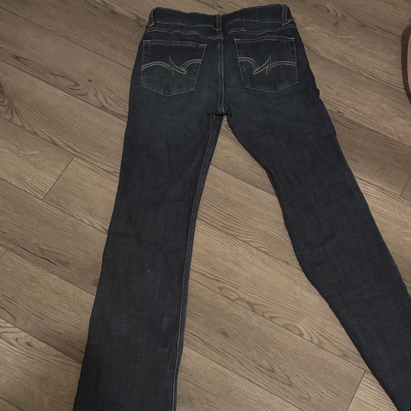 Wrangler Women's Dark Blue Boot Cut Jeans - Picture 3 of 3